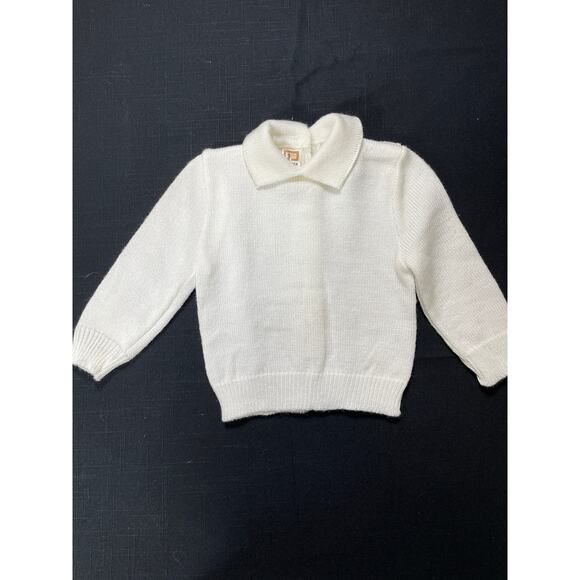 Vintage infant sweater set for 3 to 6 months, made in Italy - Picture 8 of 9